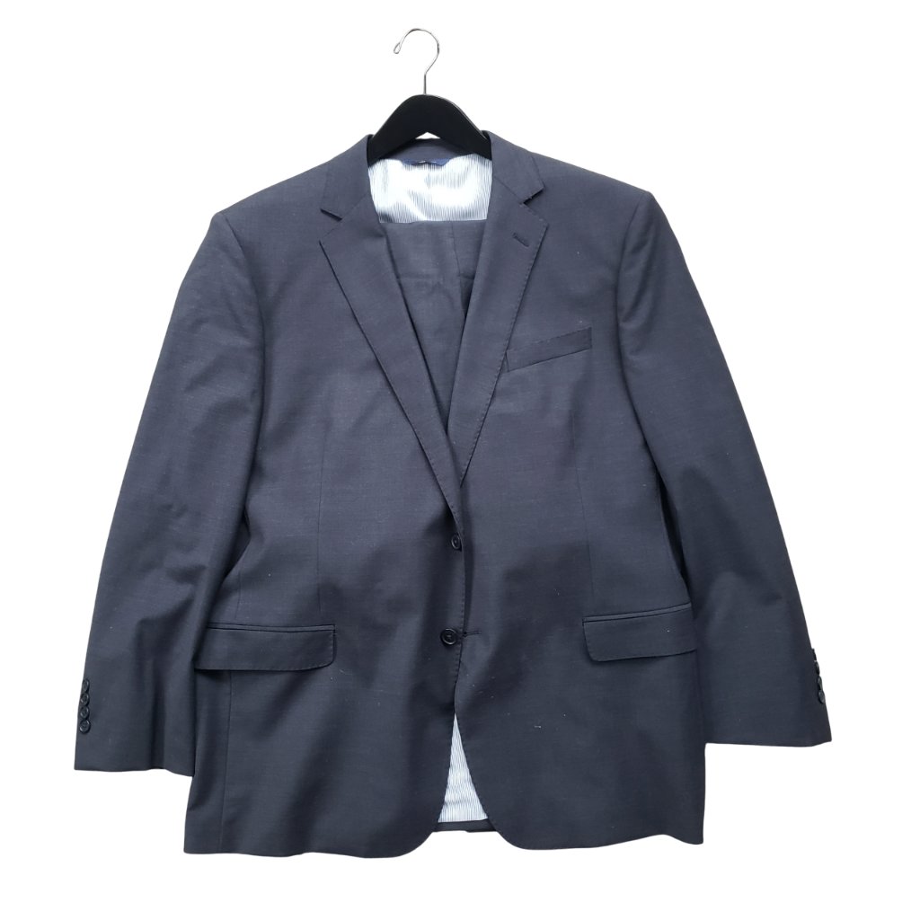 Brooks Brothers Explorer Madison Fit 2pc Suit 48r 37x28 Black Read